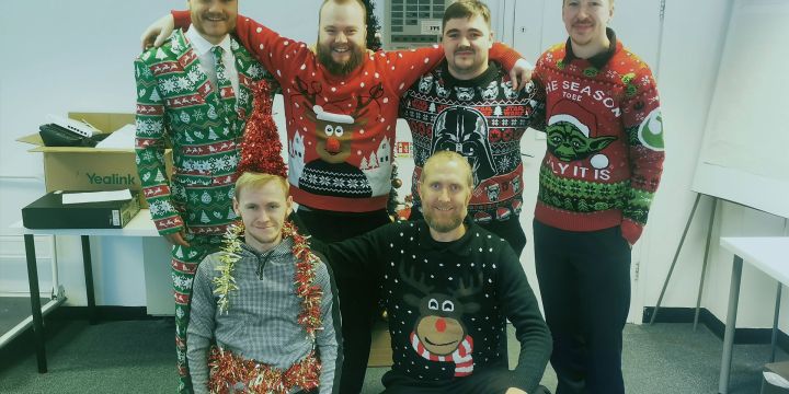 Christmas Jumper Day at Technical Drive